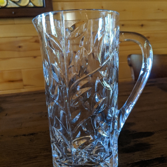 Holiday Sangria or Mimosas! Heavy Royal Crystal Italiana Pitcher. - Picture 14 of 16